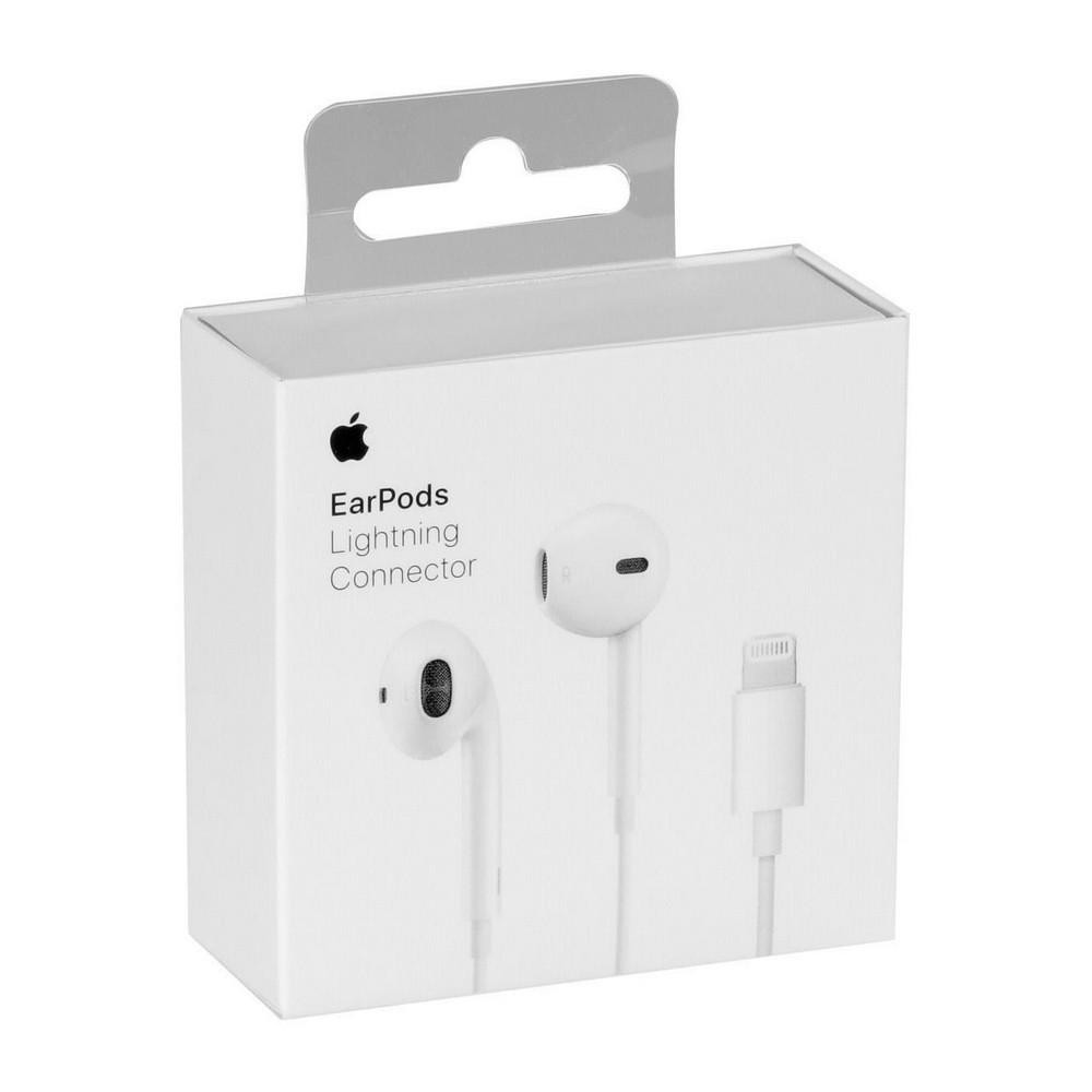 Навушники EarPods with Lightning Connector (MMTN2) White - фото 5