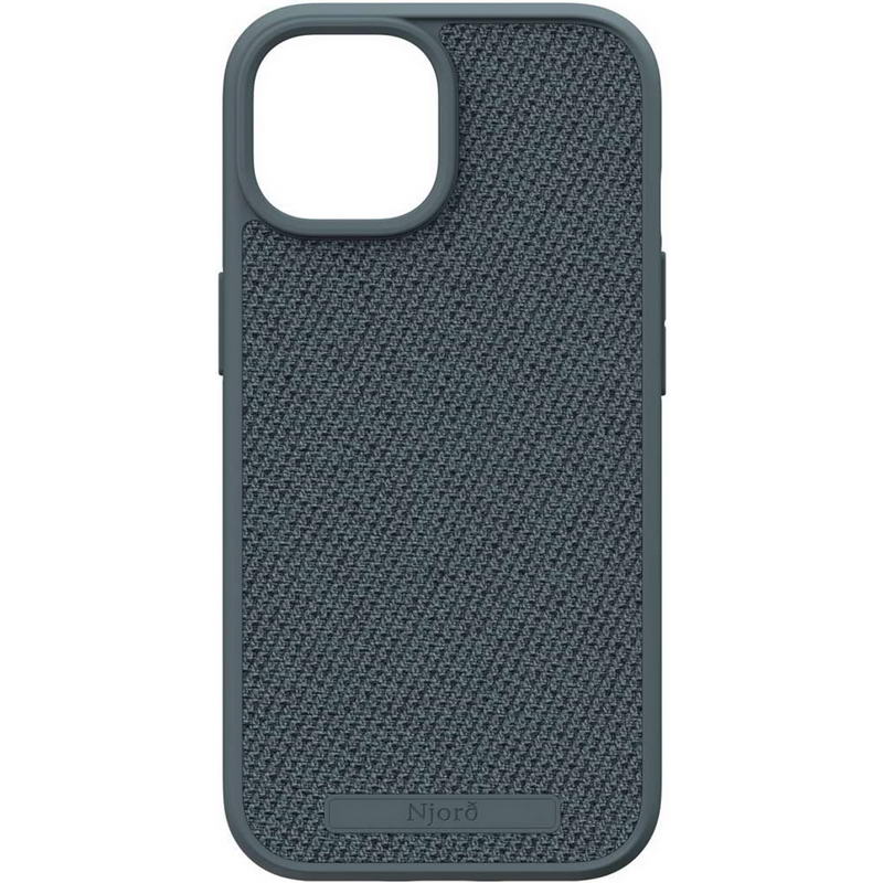 Чохол Njord Fabric MagSafe Case Dark Grey for iPhone 15 (NA51FA09)