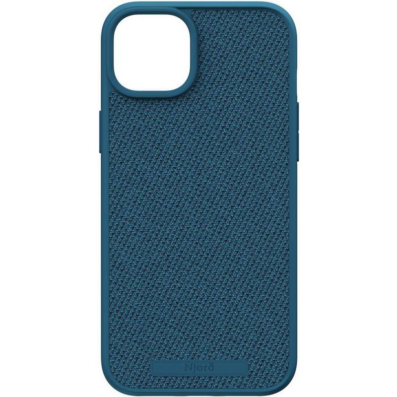 Чохол Njord Fabric MagSafe Case Deep Sea for iPhone 15 Plus (NA52FA01)