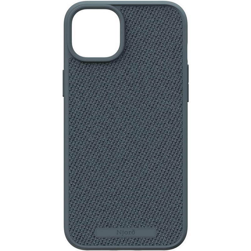 Чохол Njord Fabric MagSafe Case Dark Grey for iPhone 15 Plus (NA52FA09)