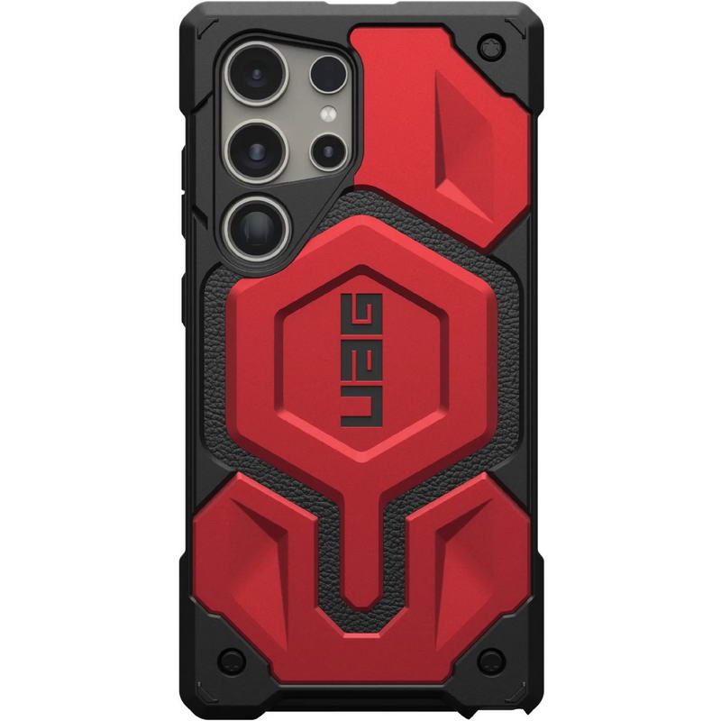 Чохол UAG для Samsung Galaxy S24 Ultra, Monarch Pro, Crimson (214416119494)