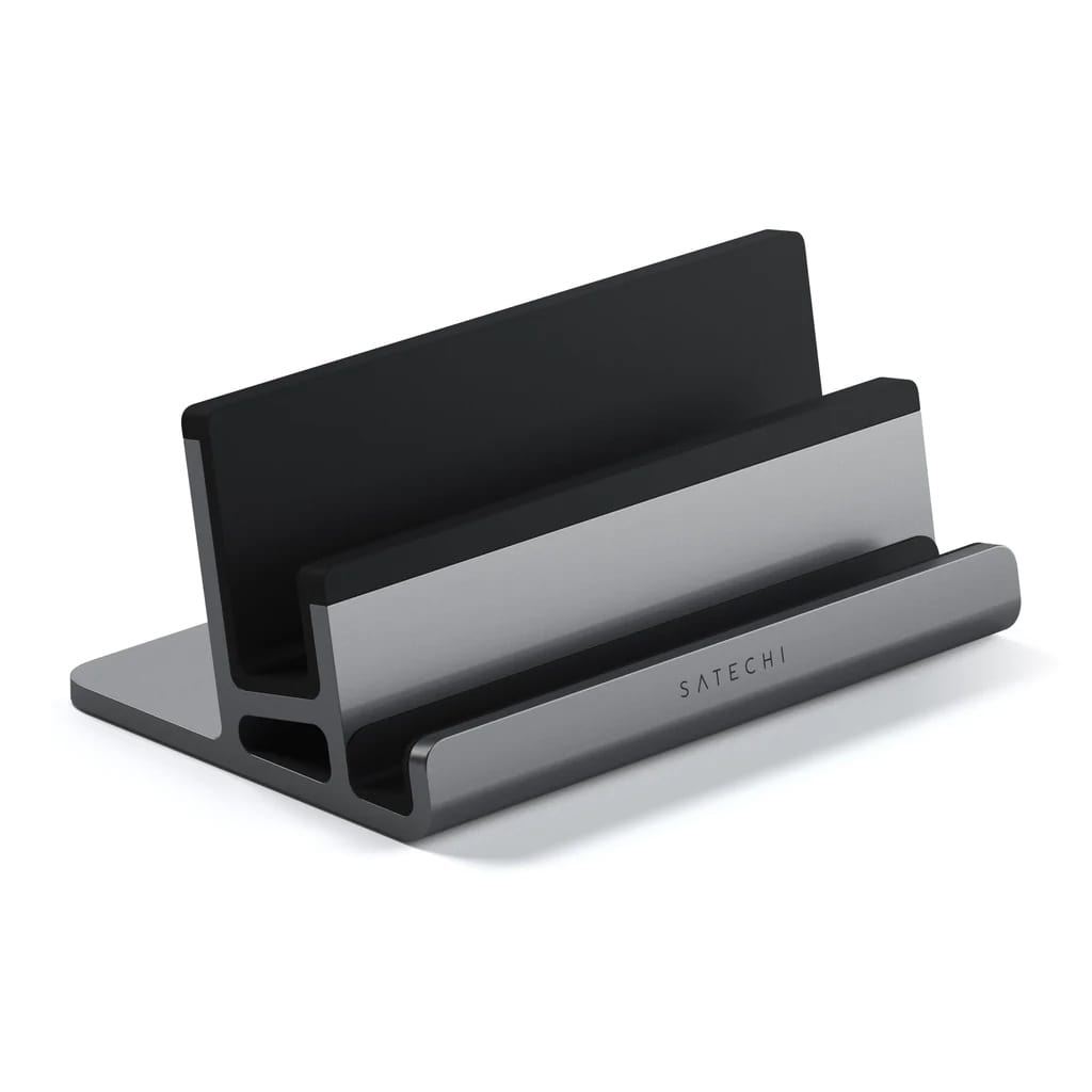 Подставка Satechi Aluminum Dual Vertical Laptop Stand Space Gray for iPad/MacBook (ST-ADVSM)