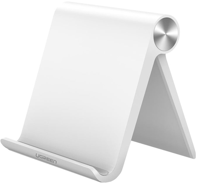 Держатель для телефона/планшета UGREEN LP115 Multi-Angle Adjustable Portable Stand for iPad (White) (UGR-30485)