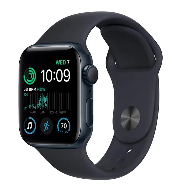 Смарт-годинник Apple Watch SE 2 GPS 40mm Midnight Aluminum Case with Midnight Sport Band (MNJT3)