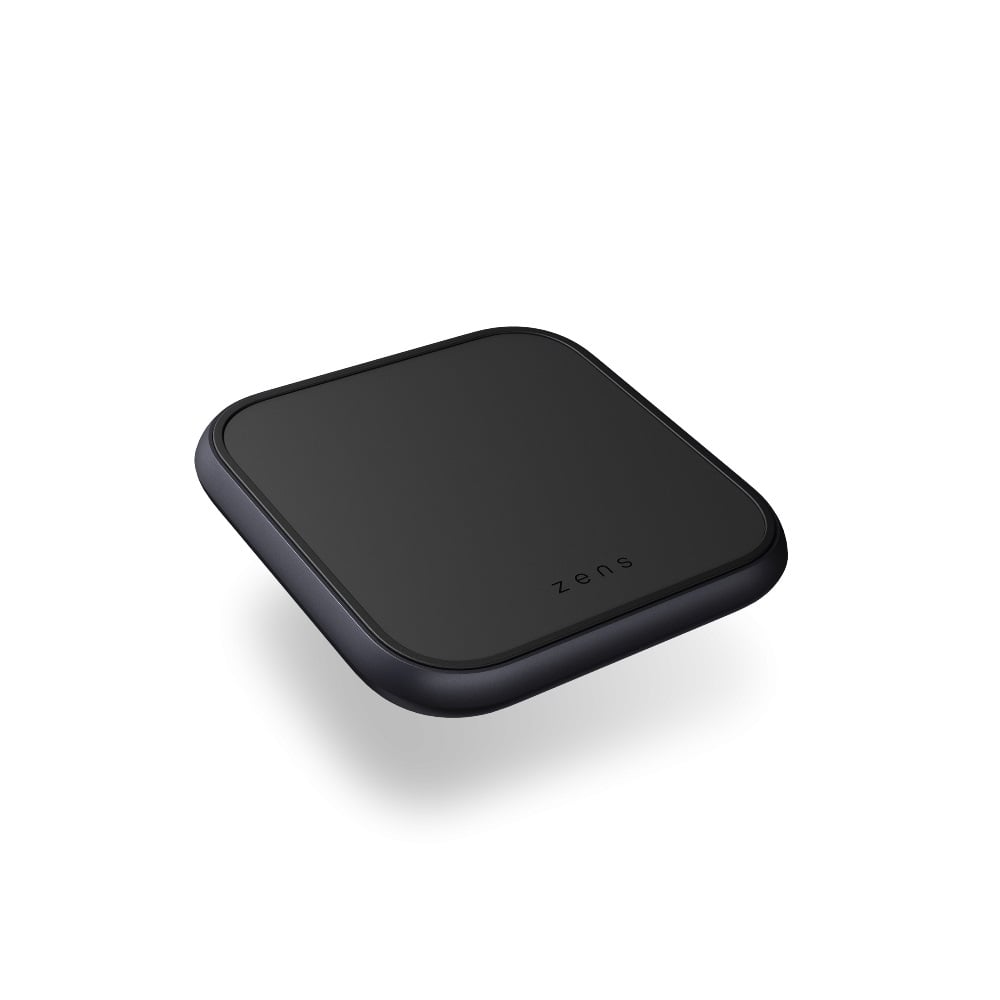 Бездротовий зарядний пристрій Zens Single Aluminium Wireless Charger Black with 18W USB-C PD Wall Charger (ZESC14B/00)