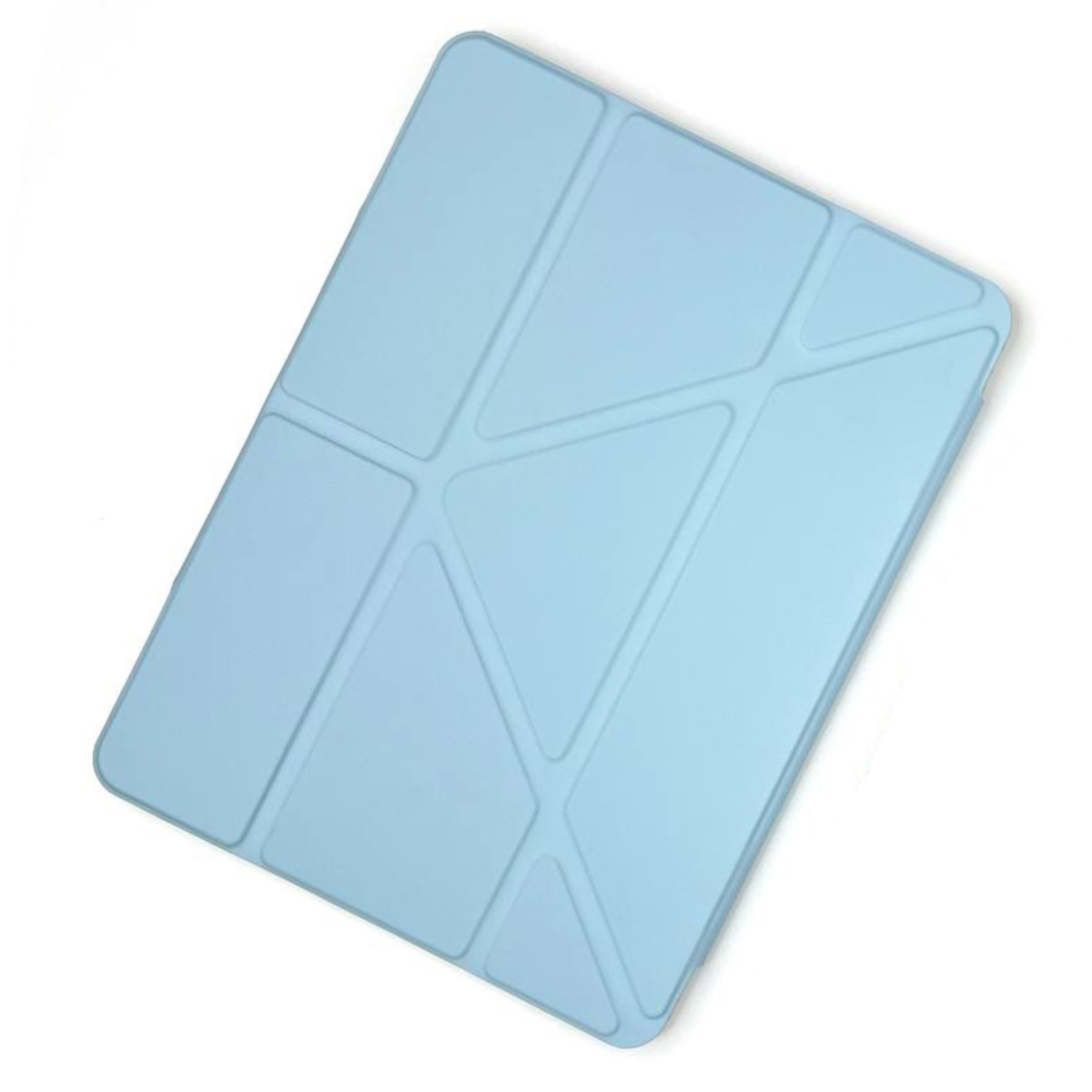 Чехол Logfer Origami Smart pencil Case для iPad Air 4 / iPad Air 5 10.9 2020 / 2022 Light blue