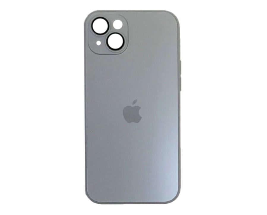 Чохол AG Glass With Magsafe iPhone 15 Plus - Titanium Gray