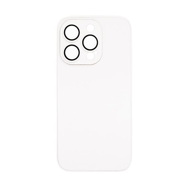 Чохол AG Glass With Magsafe iPhone 15 Pro Max - White