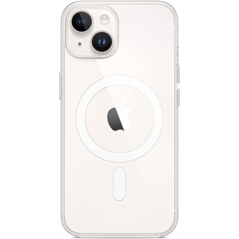 Чехол iPhone 14 Pro Basic Cutana case with magsafe transparent + стекло в подарок!