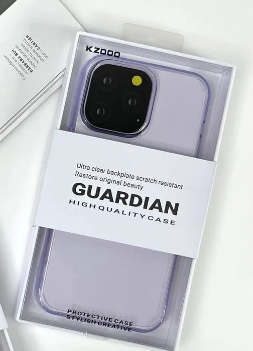 Чохол K-Doo or iPhone 14 Plus Guardian case /purple + стекло в подарок!