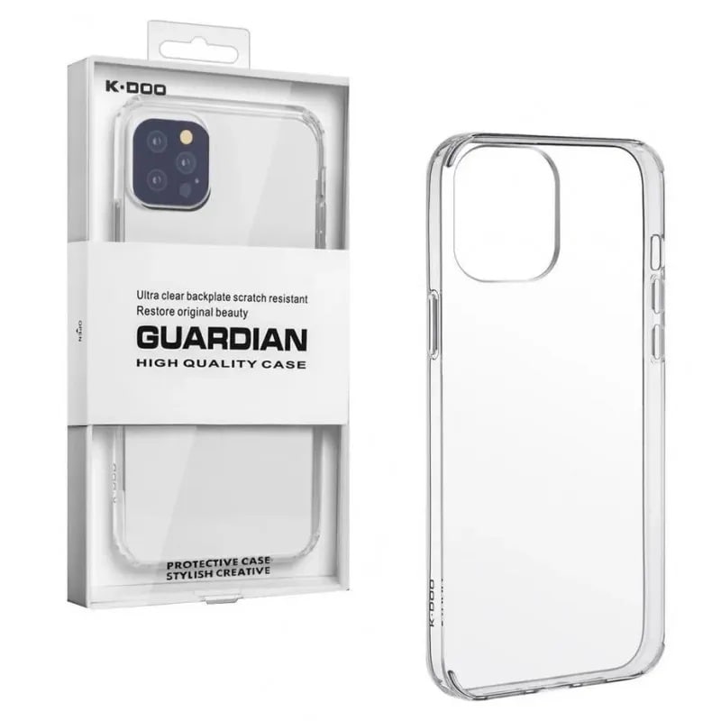 Чохол K-Doo or iPhone 14 Plus Guardian case /transparent + стекло в подарок!