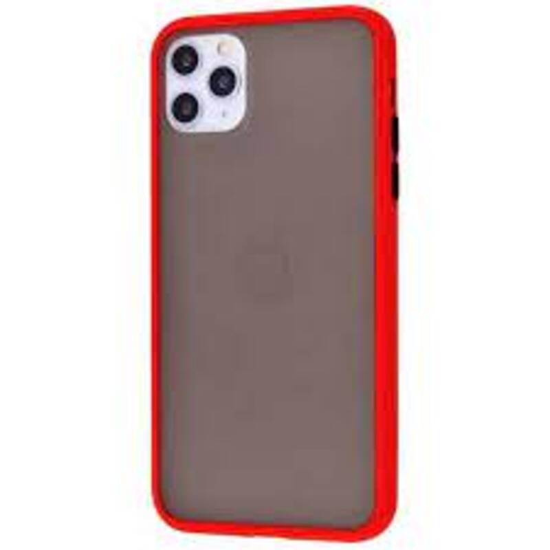 Чехол Matte Skin Case iphone 11 Pro Max red