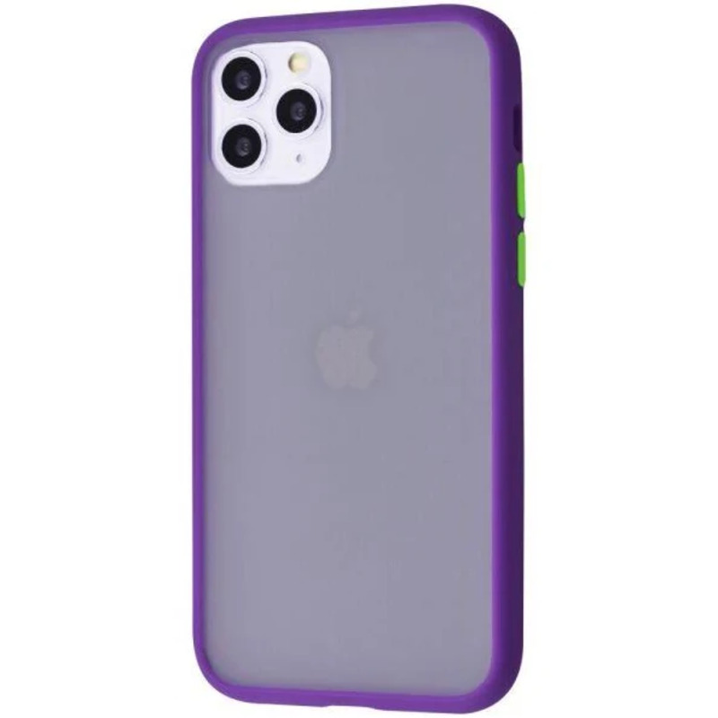 Чехол Matte Skin Case iphone 11 Pro violet