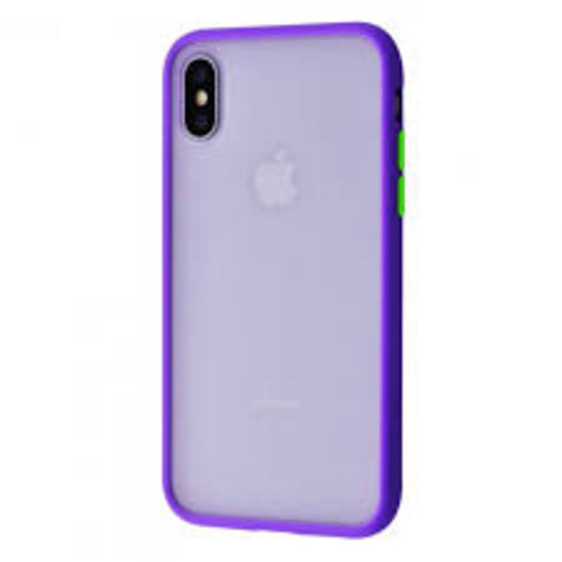 Чохол Matte Skin Case iphone Xs Max violet