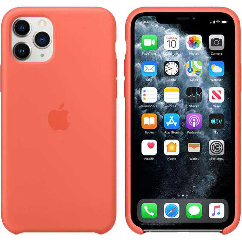 Чохол silicone Case iphone 11 Pro clementine orange