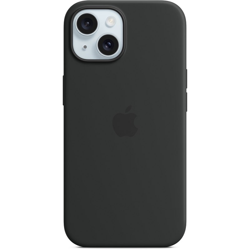 Чехол Silicone Case with MagSafe iPhone 15 Black