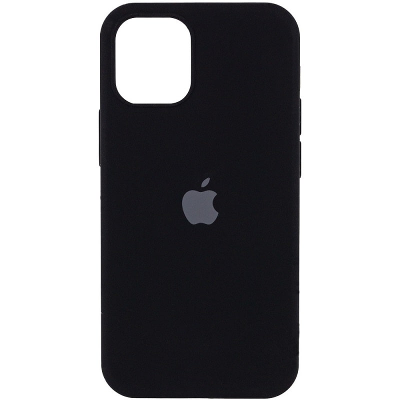 Чохол Silicone Case Open Camera iPhone 12 Pro Max, #56, Black Currant