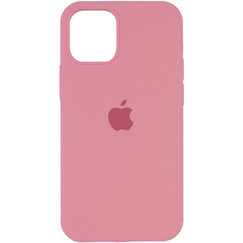 Чохол Silicone Case Open Camera iPhone 12 Pro Max, #06, Light Pink