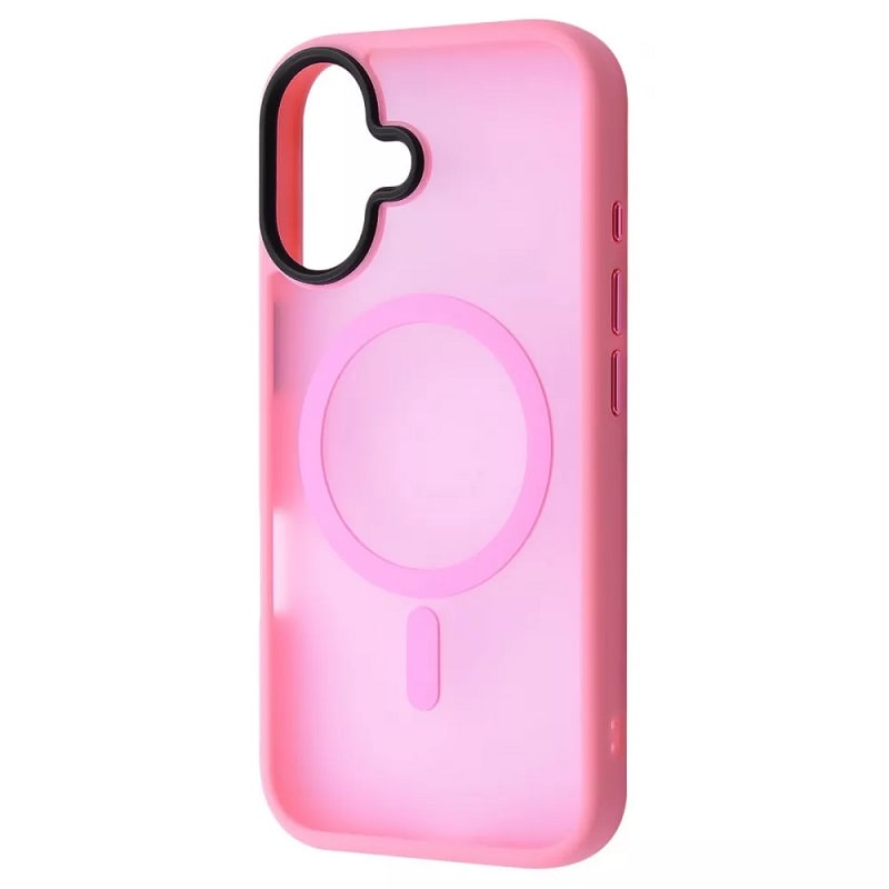 Чехол WAVE Matte Insane Case with Magnetic Ring iPhone 16 Plus pink