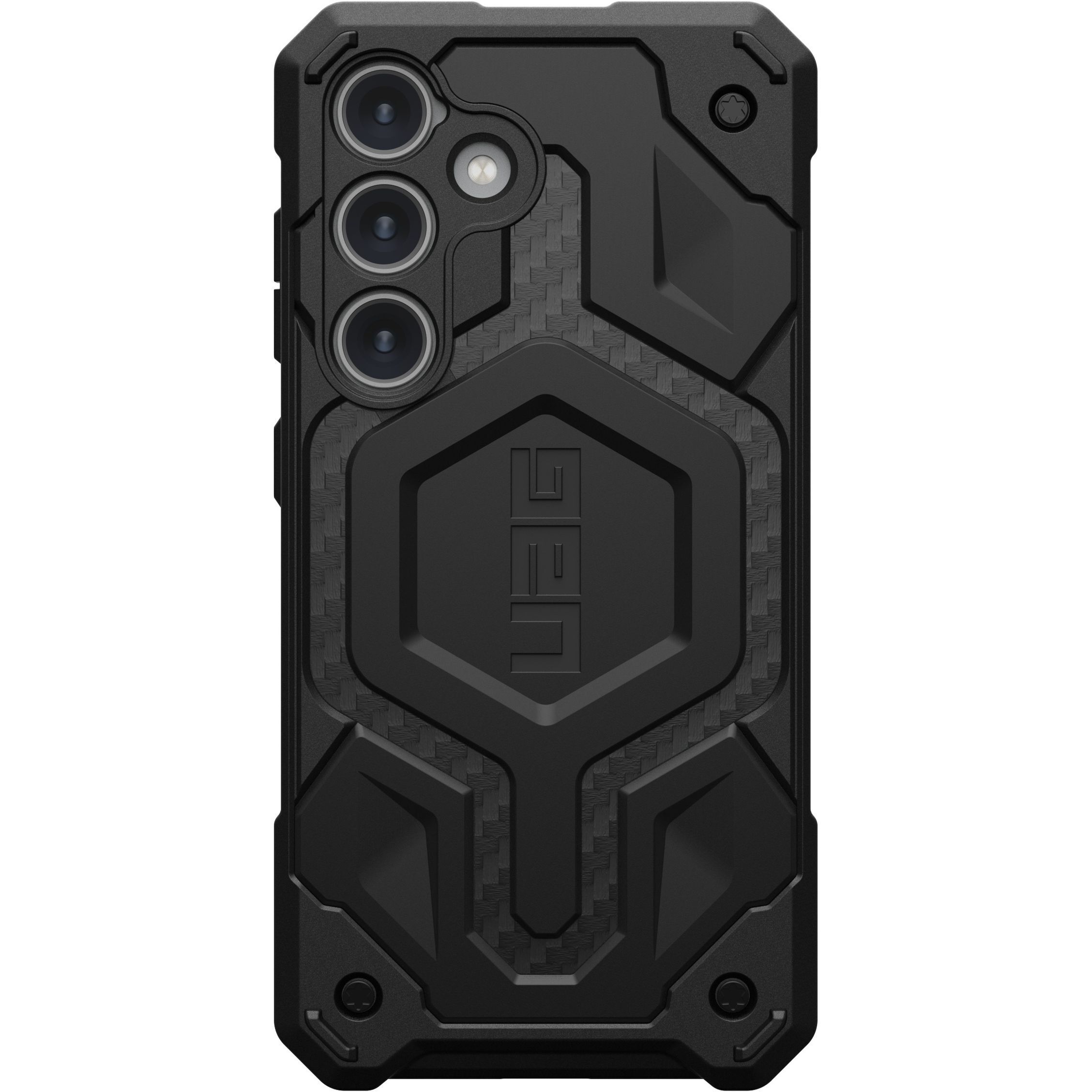 Чехол UAG для Samsung Galaxy S24, Monarch, Carbon Fiber (214411114242)