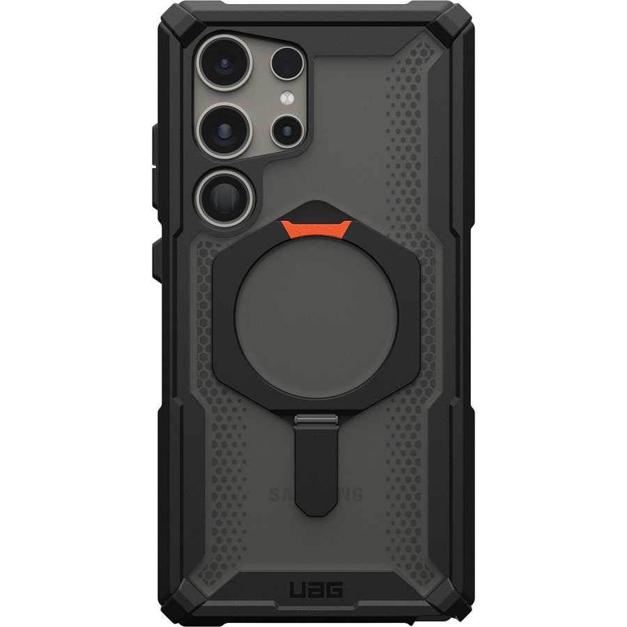 Чехол UAG для Samsung Galaxy S24 Ultra, Plasma XTE Pro, Black/Orange (214436114097)