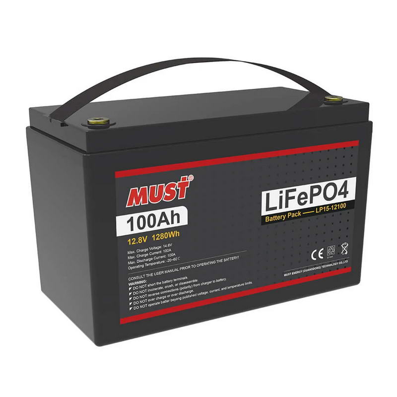 Аккумулятор Must LP15-12100 BT (12V/100Ah LifePO4)