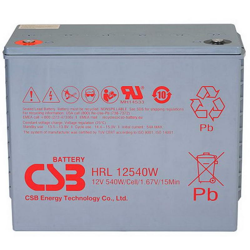 Батарея до ДБЖ CSB HRL12540W, 12V 130Ah (HRL12540W)