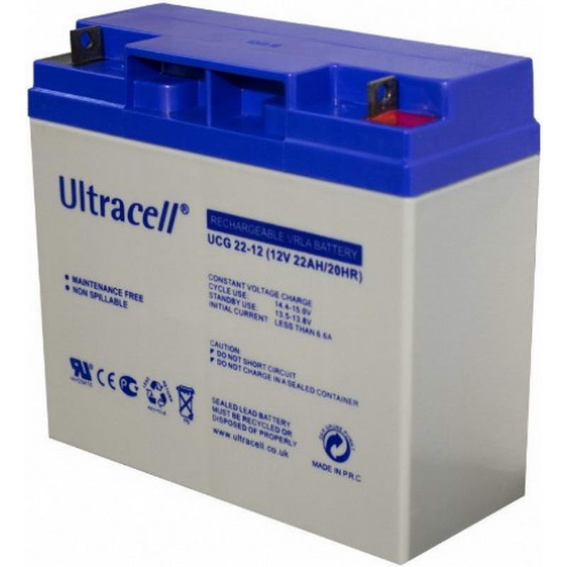 Батарея к ИБП Ultracell 12V-22Ah, GEL (UCG22-12)