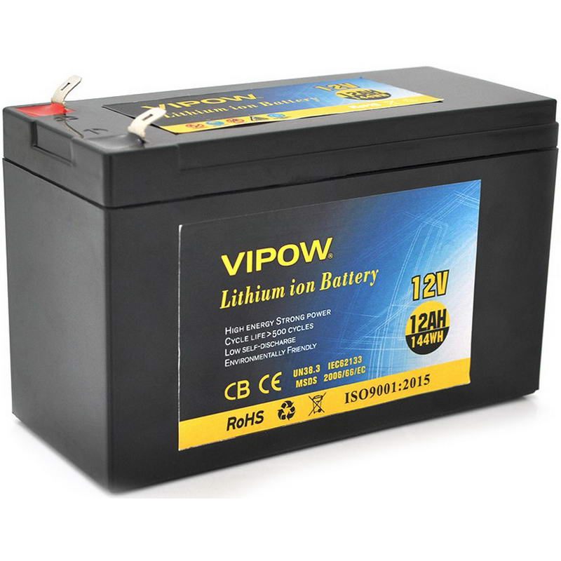 Батарея к ИБП Vipow 12V - 12Ah Li-ion (VP-12120LI)