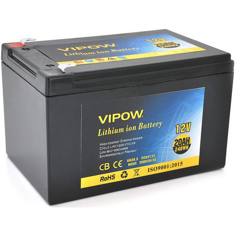 Батарея к ИБП Vipow 12V - 20Ah Li-ion (VP-12200LI)