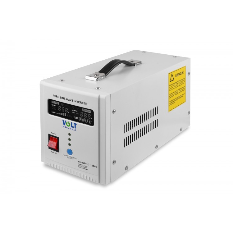 Гібридне ДБЖ/інвертор Volt Polska SINUS PRO 1000E 12V 220V (3SP091012E)