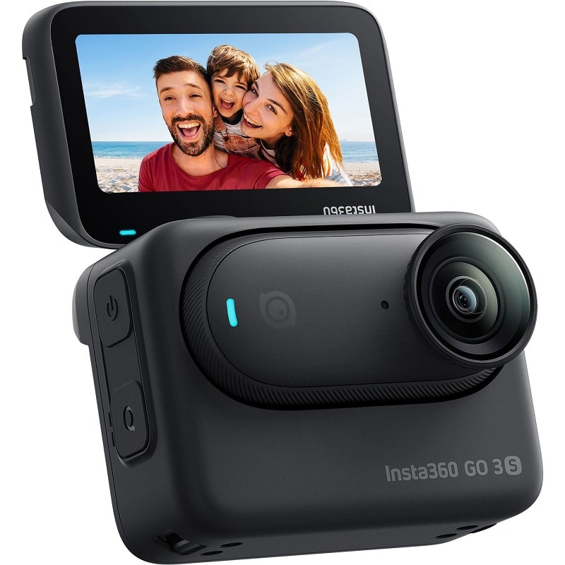 Екшн-камера Insta360 GO 3S 4K Standard Bundle 128GB Black (CINSAATA_GO3S13)