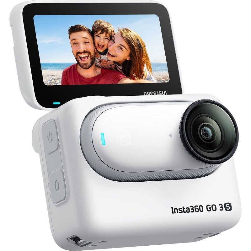 Екшн-камера Insta360 GO 3S 4K Standard Bundle 64GB White (CINSAATA_GO3S06)