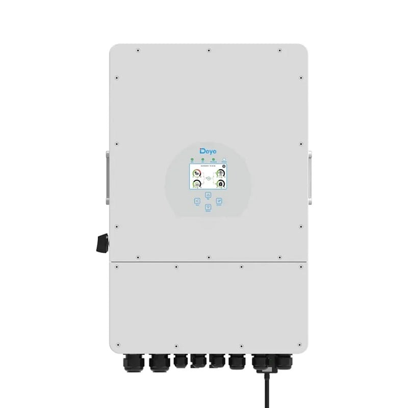 Гибридный инвертор Deye SUN-10K-SG02LP1-EU-AM3 Wi-Fi (гибрид: 10 кВт, 1ф, MPPT:3)