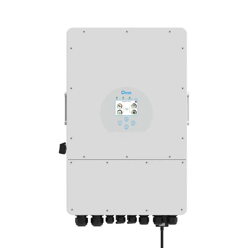 Гібридний інвертор Deye SUN-12K-SG02LP1-EU-AM3 Wi-Fi (гібрид: 12 кВт, 1ф, MPPT:3)