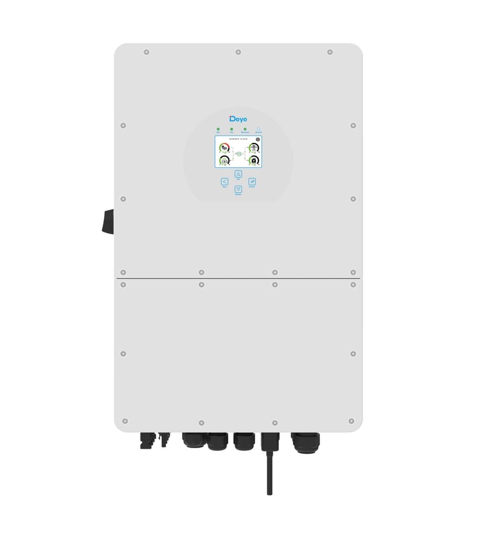 Гібридний інвертор Deye SUN-20K-SG01HP3-EU-AM2 (гібрид: 20 кВт/3ф, батарея HV, MPPT:2)