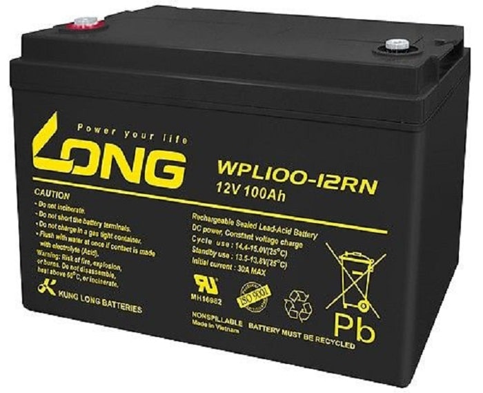 Аккумулятор для ИБП Long 12V-100Ah (WPL100-12)