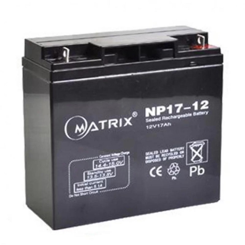 Акумулятор для ДБЖ Matrix 12V 17AH (NP17-12)