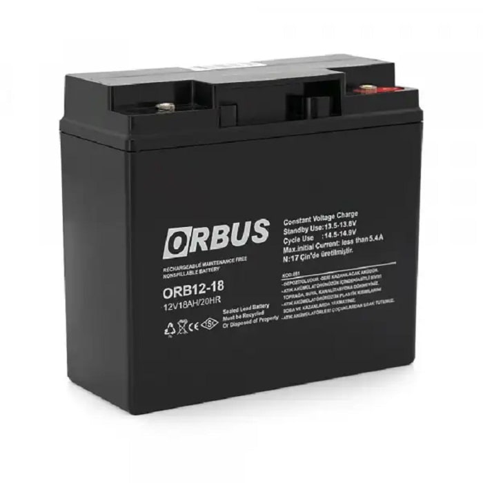 Акумулятор для ДБЖ Orbus ORB1218 AGM 12V 18Ah (ORB1218)