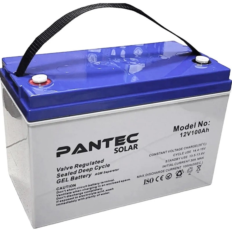 Аккумулятор для ИБП Pantec 12V - 100Ah GEL (PTG100-12)