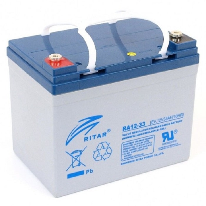 Аккумулятор для ИБП Ritar AGM RA12-33, 12V-33Ah (RA12-33)