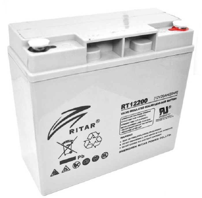 Акумулятор для ДБЖ Ritar AGM RT12200, 12V-20Ah (RT12200)