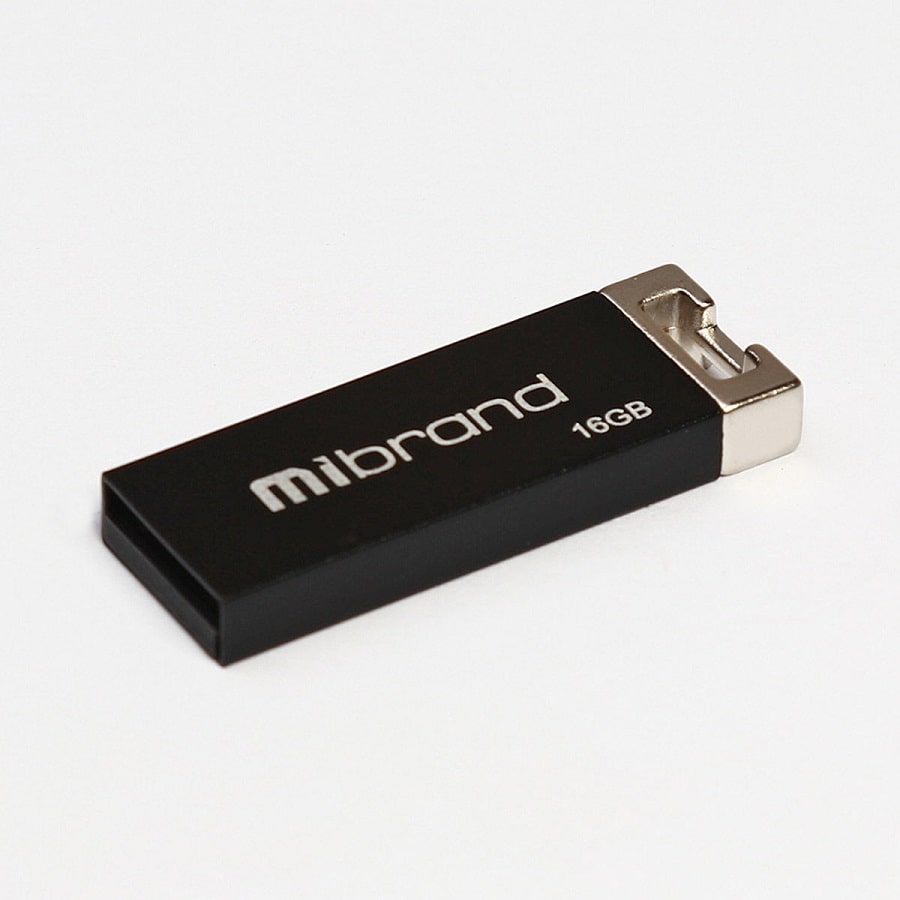 Накопичувач Flash Mibrand USB 2.0 Chameleon 16Gb Black (MI2.0/CH16U6B)