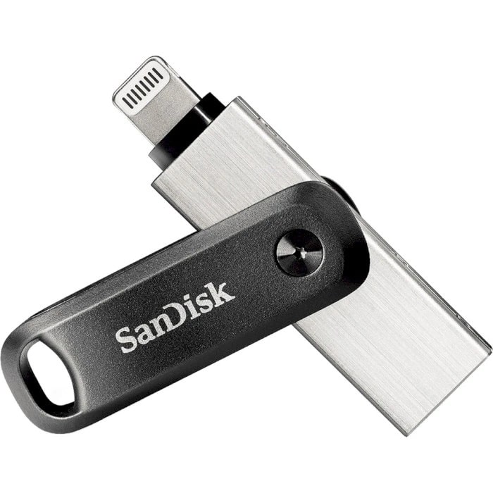 Накопитель Flash SanDisk USB 3.0 iXpand Go 128Gb Lightning Apple (SDIX60N-128G-GN6NE)