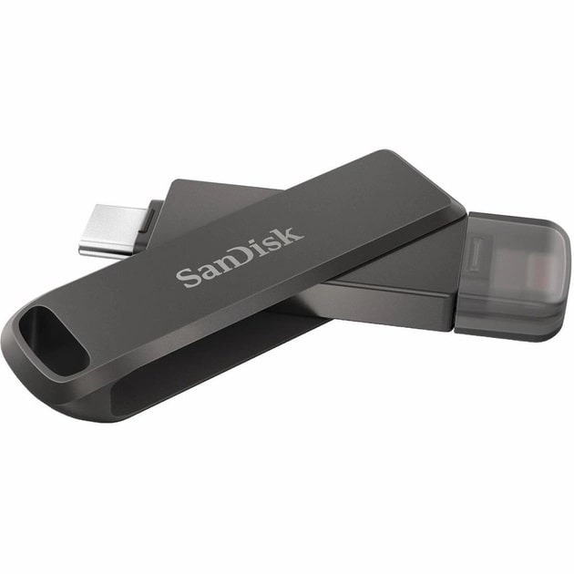 Накопитель Flash SanDisk USB 3.1 iXpand Luxe 64Gb Type-C/Lightning Apple (SDIX70N-064G-GN6NN)