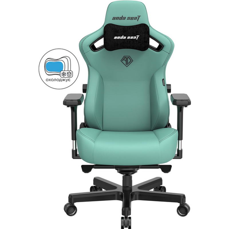 Крісло ігрове Anda Seat Kaiser 3 Size L Green (AD12YDC-L-01-E-PV/C)