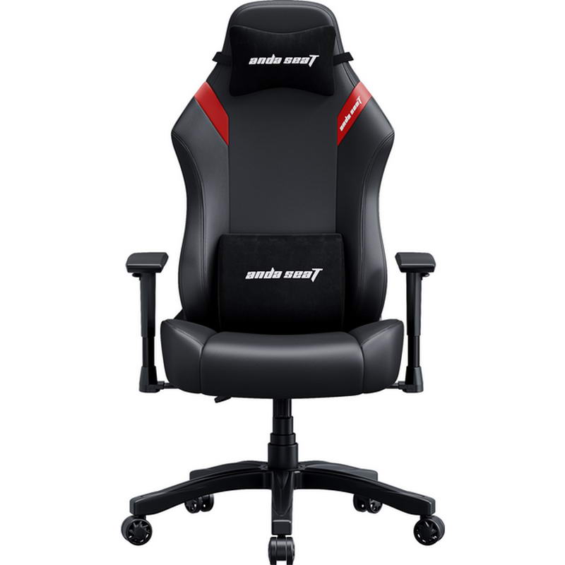 Кресло игровое Anda Seat Luna Size L Black/Red PVC (AD18-44-BR-PV)