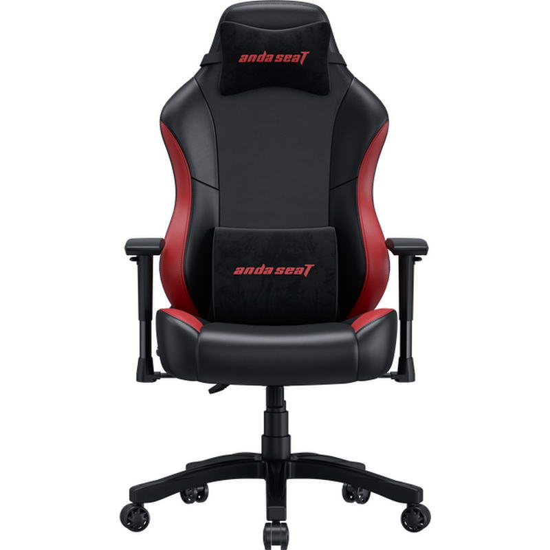 Кресло игровое Anda Seat Luna Color Size L Black/Red PVC (AD18-48-BR-PV)