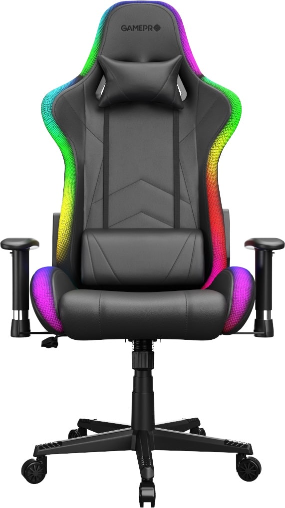 Крісло GamePro Hero RGB (GC-700-Black)