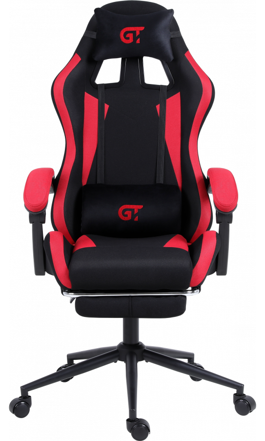 Кресло игровое GT Racer X-2324 Black/Red (X-2324 Fabric Black/Red)